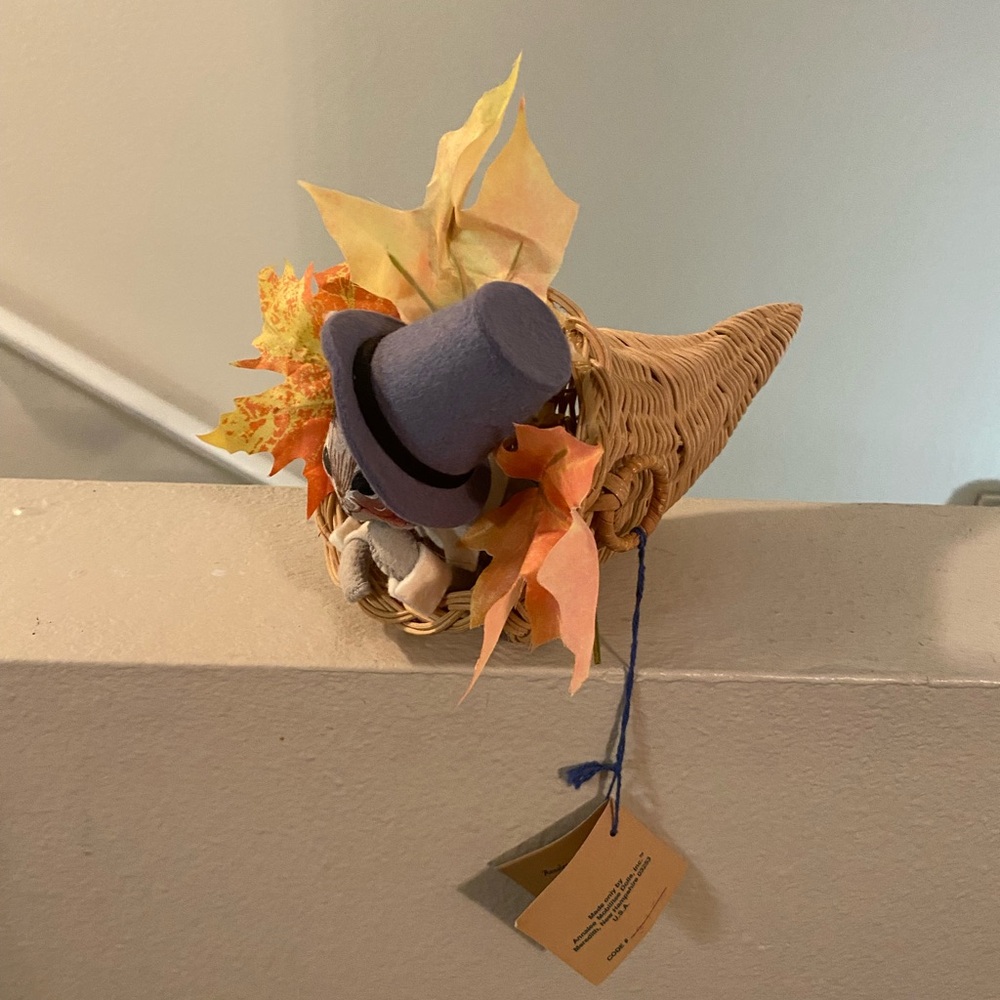 Annalee Doll in Cornucopia with Fall Leaves. NWT. USA. - Picture 5 of 8